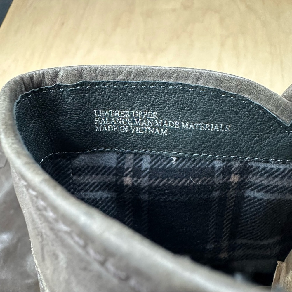 Born Gray Leather Buckle Boots - Picture 11 of 13